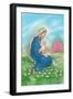 Mary Holding Baby Jesus-Christo Monti-Framed Giclee Print