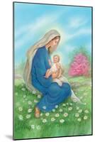 Mary Holding Baby Jesus-Christo Monti-Mounted Giclee Print