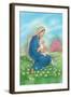 Mary Holding Baby Jesus-Christo Monti-Framed Giclee Print