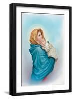 Mary Holding Jesus-Christo Monti-Framed Giclee Print