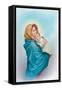 Mary Holding Jesus-Christo Monti-Framed Stretched Canvas