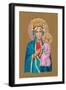 Mary Holding Jesus-Christo Monti-Framed Giclee Print