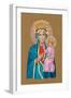 Mary Holding Jesus-Christo Monti-Framed Giclee Print