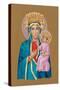 Mary Holding Jesus-Christo Monti-Stretched Canvas