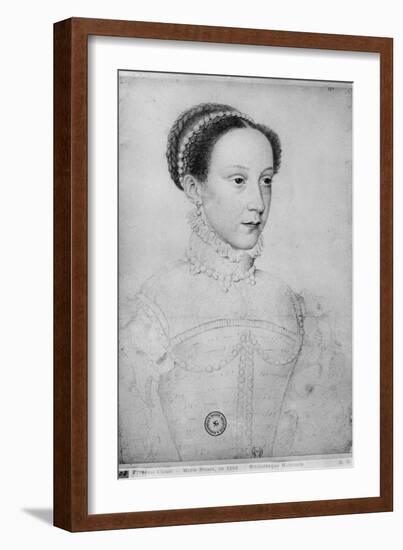 Mary I Stuart, Queen of Scots-Francois Clouet-Framed Giclee Print