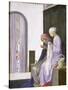 Mary in the House of Elizabeth, 1917-Robert Anning Bell-Stretched Canvas