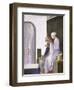 Mary in the House of Elizabeth, 1917-Robert Anning Bell-Framed Premium Giclee Print