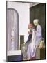 Mary in the House of Elizabeth, 1917-Robert Anning Bell-Mounted Premium Giclee Print