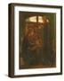 Mary in the House of St John-Dante Gabriel Rossetti-Framed Giclee Print