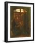 Mary in the House of St John-Dante Gabriel Rossetti-Framed Giclee Print