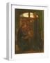 Mary in the House of St John-Dante Gabriel Rossetti-Framed Giclee Print