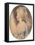 'Mary Isabella, Duchess of Rutland', c1781-John Downman-Framed Stretched Canvas