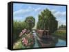 Mary Jane Chesterfield Canal Notts-Richard Harpum-Framed Stretched Canvas