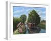 Mary Jane Chesterfield Canal Notts-Richard Harpum-Framed Art Print