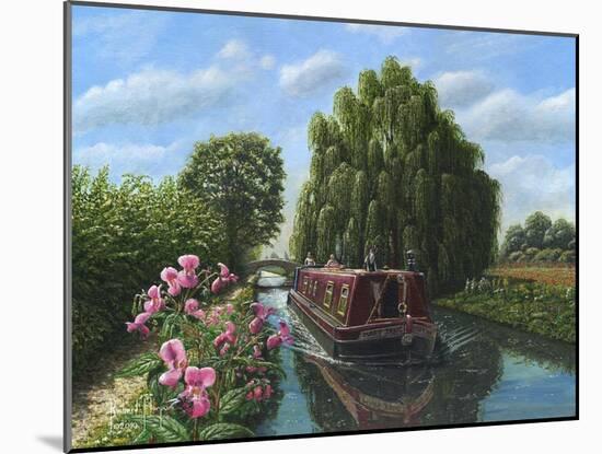 Mary Jane Chesterfield Canal Notts-Richard Harpum-Mounted Art Print