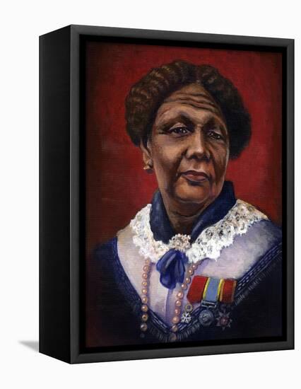 Mary Jane Seacole, (201)-Karen Humpage-Framed Stretched Canvas