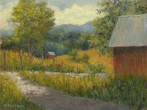 Monet's Garden IV-Mary Jean Weber-Art Print