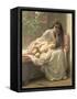 "Mary Kept All These Things and Pondered Them in Her Heart"-Alice Havers-Framed Stretched Canvas