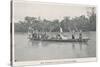 Mary Kingsley on the Ogowe River, Gabon, During Her Travels There Between 1862 and 1900-null-Stretched Canvas