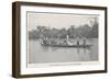 Mary Kingsley on the Ogowe River, Gabon, During Her Travels There Between 1862 and 1900-null-Framed Art Print