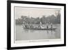 Mary Kingsley on the Ogowe River, Gabon, During Her Travels There Between 1862 and 1900-null-Framed Premium Giclee Print