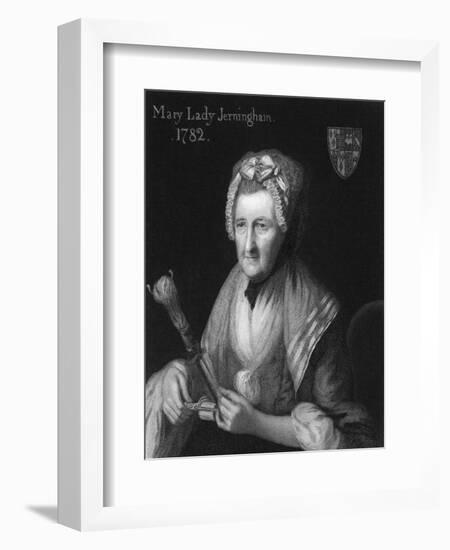 Mary Lady Jerningham-John Opie-Framed Art Print