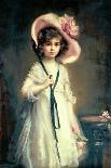 Portrait of Nancy, Daughter of Arthur Tooth-Mary Lemon Waller-Giclee Print