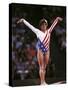 Mary Lou Retton in the Competition-null-Stretched Canvas