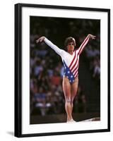 Mary Lou Retton in the Competition-null-Framed Photographic Print