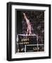 Mary Lou Retton on the Uneven Bars at the Los Angeles Olympic Games-null-Framed Premium Photographic Print