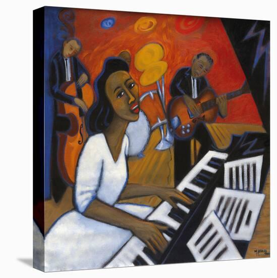 Mary Lou Williams-Marsha Hammel-Stretched Canvas