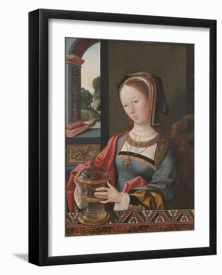 Mary Magdalene, 1519-Jacob Cornelisz van Oostsanen-Framed Giclee Print