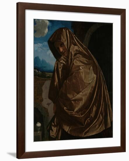 Mary Magdalene, 1530S-Giovanni Girolamo Savoldo-Framed Giclee Print