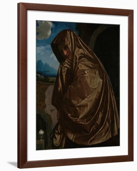 Mary Magdalene, 1530S-Giovanni Girolamo Savoldo-Framed Giclee Print