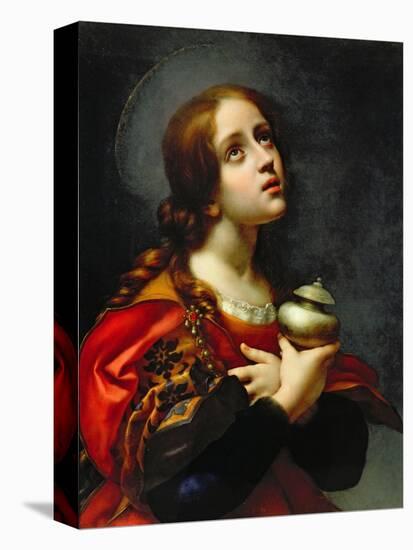 Mary Magdalene, 1660-70-Carlo Dolci-Stretched Canvas