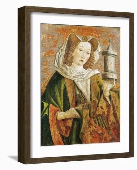 Mary Magdalene, Altarpiece Door, Late 15th Century-Friedrich Pacher-Framed Giclee Print