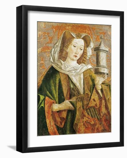 Mary Magdalene, Altarpiece Door, Late 15th Century-Friedrich Pacher-Framed Giclee Print