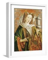 Mary Magdalene, Altarpiece Door, Late 15th Century-Friedrich Pacher-Framed Giclee Print