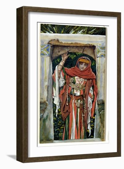 Mary Magdalene before Her Conversion, Illustration for 'The Life of Christ', C.1886-96-James Tissot-Framed Giclee Print