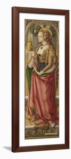 Mary Magdalene, Carlo Crivelli-Carlo Crivelli-Framed Art Print