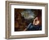 Mary Magdalene in a Landscape, C.1599-Annibale Carracci-Framed Giclee Print