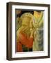 Mary Magdalene Kissing Christ's Feet, from the Deposition of Christ, 1435 (Detail)-Fra Angelico-Framed Giclee Print