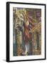 Mary Magdalene Leaving the House Feasting-Dante Gabriel Rossetti-Framed Giclee Print