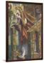 Mary Magdalene Leaving the House Feasting-Dante Gabriel Rossetti-Framed Giclee Print