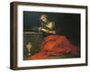 Mary Magdalene, Oil on Canvas-Cesare Fracanzano-Framed Giclee Print