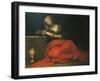 Mary Magdalene, Oil on Canvas-Cesare Fracanzano-Framed Giclee Print