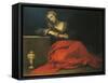 Mary Magdalene, Oil on Canvas-Cesare Fracanzano-Framed Stretched Canvas