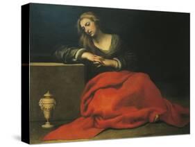 Mary Magdalene, Oil on Canvas-Cesare Fracanzano-Stretched Canvas