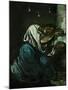 Mary Magdalene or Sorrow, circa 1869-Paul Cézanne-Mounted Giclee Print