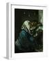 Mary Magdalene or Sorrow, circa 1869-Paul Cézanne-Framed Giclee Print